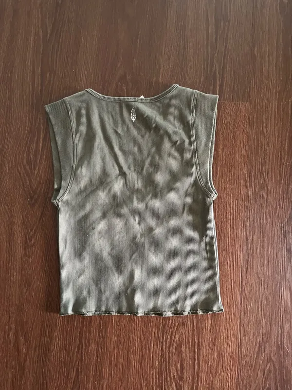 FP Movement Scoop Neck Tank Army Green Size Small - Image 6