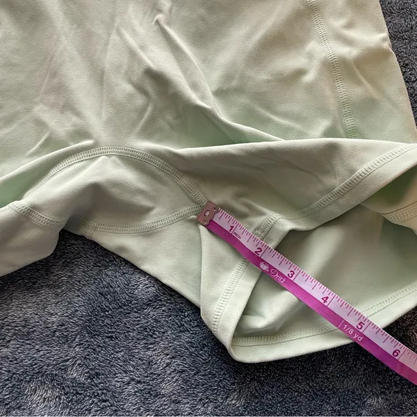 Women's‎ High-Waisted Green Biker Shorts size medium - Image 8