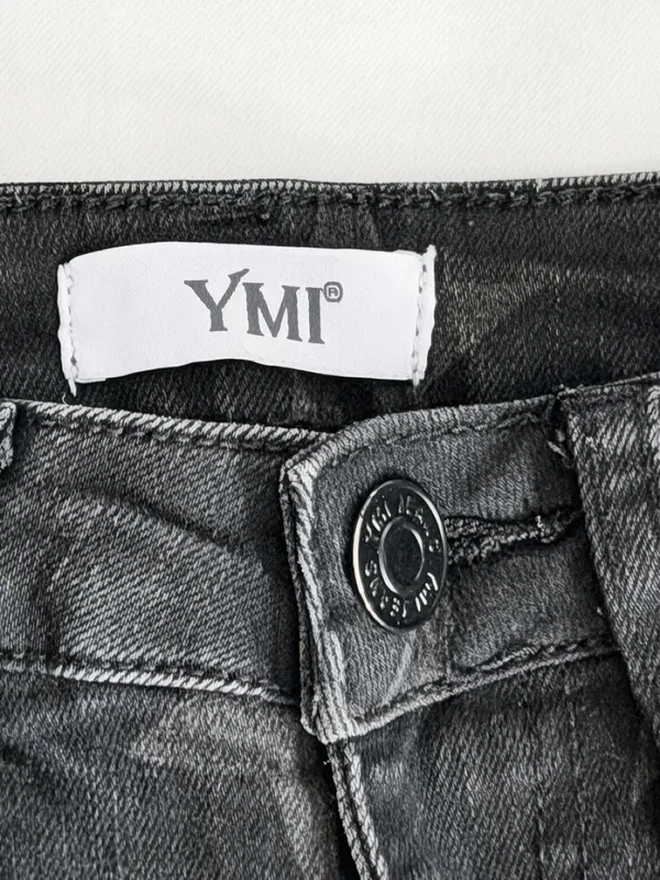 YMI Black Star Flare Jeans Size 1 - Image 3