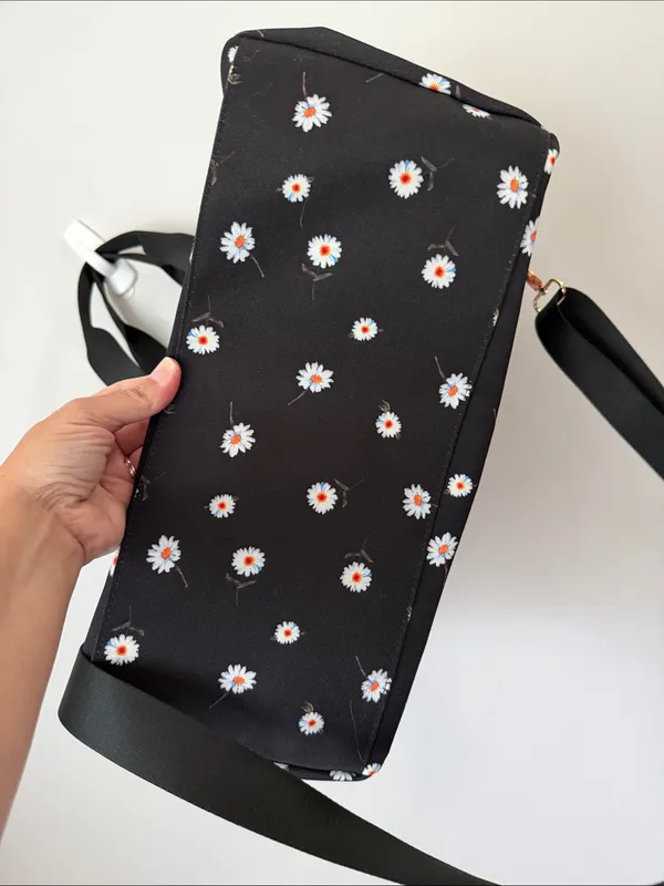 Alice + Olivia Daisy Print Weekender Duffel Bag 🟦 - Image 6