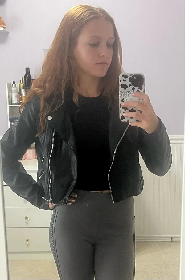 Faux Leather Jacket Forever 21 - Image 2