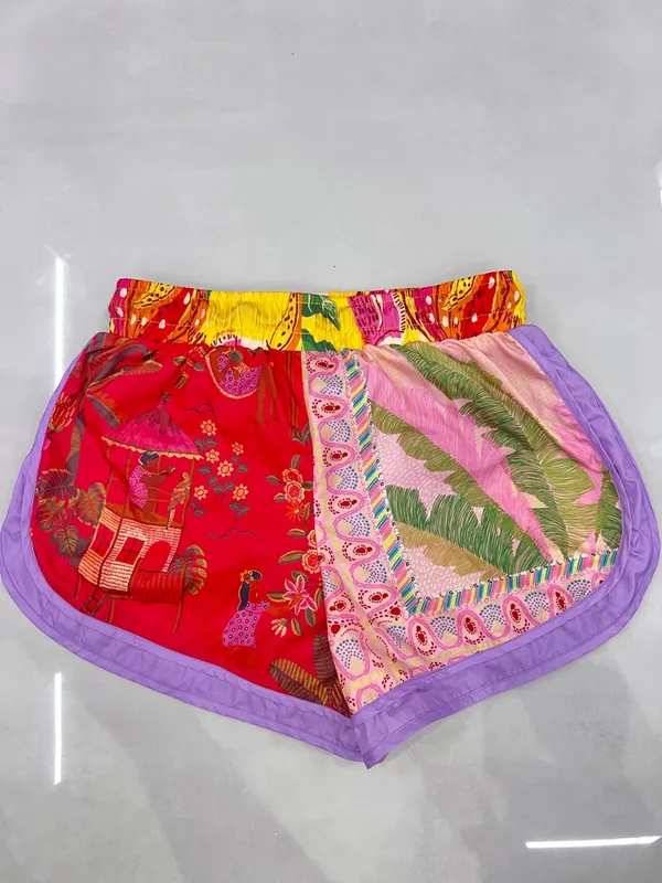 FARM Rio Mixed Scarves Shorts - Image 9