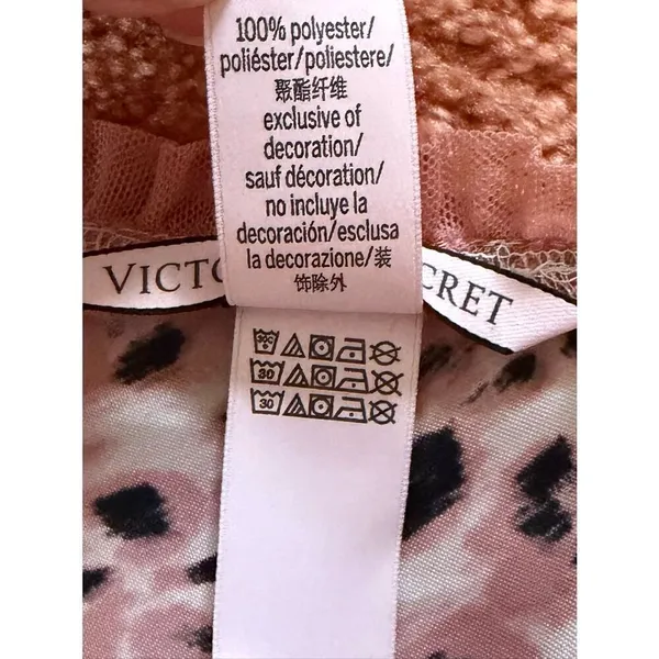 Victoria’s Secret Leopard Print Cami Top Size S Pink Ruffle Trim - Image 8