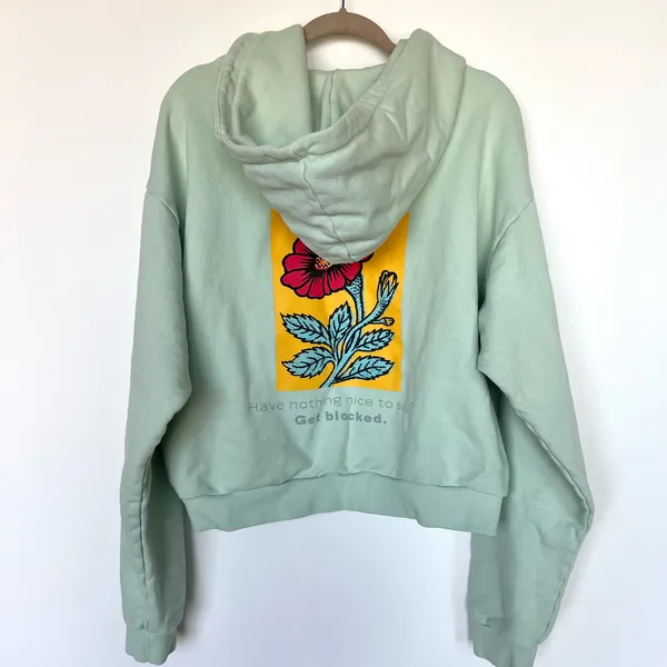 Boys Lie Cropped Hoodie - Image 4