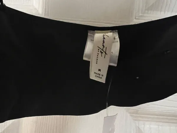 PacSun NWT LA Hearts Black Bralette with Skinny Elastic Straps - Image 2