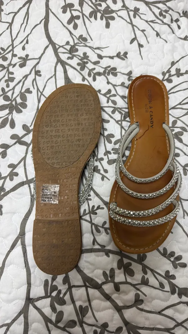 Sandals Brown Size 8.5 - Image 2