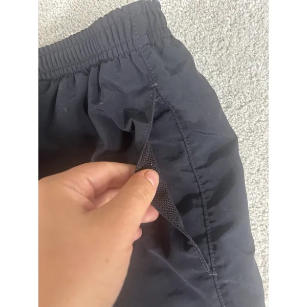 Women's Ll Bean Black Nylon Shorts‎ Pockets - Image 3