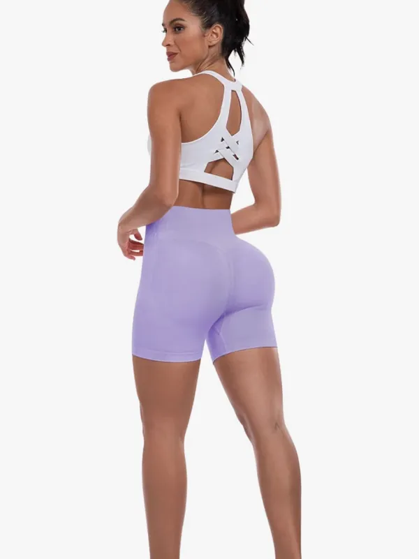 NWOT Light Purple Booty Lifting shorts fit like size XS - Image 5