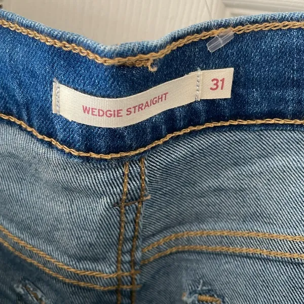 Levi’s wedgie jeans size 31 high rise new with tag mom jeans festival vacation - Image 7