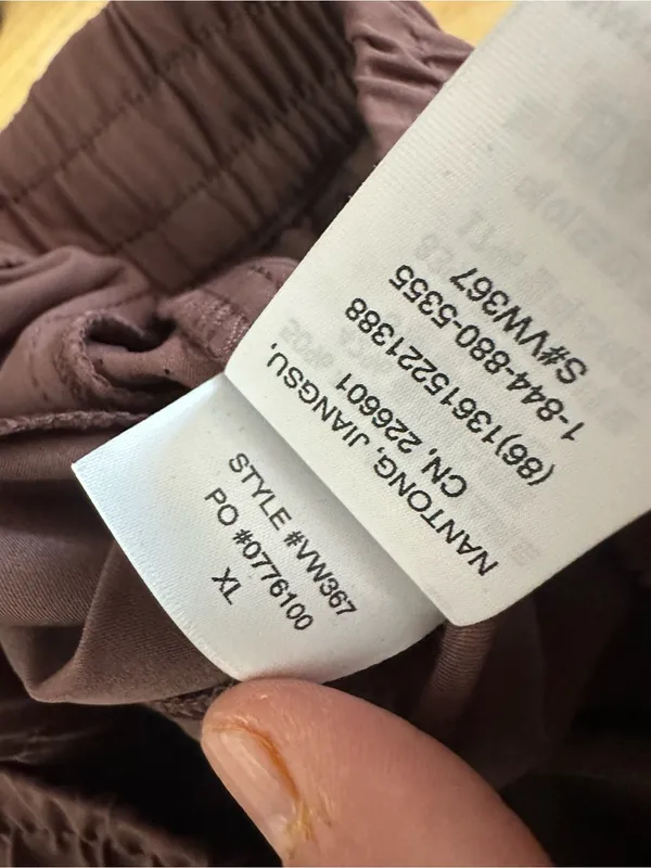 118. Vuori dash short xl chestnut nwt - Image 7