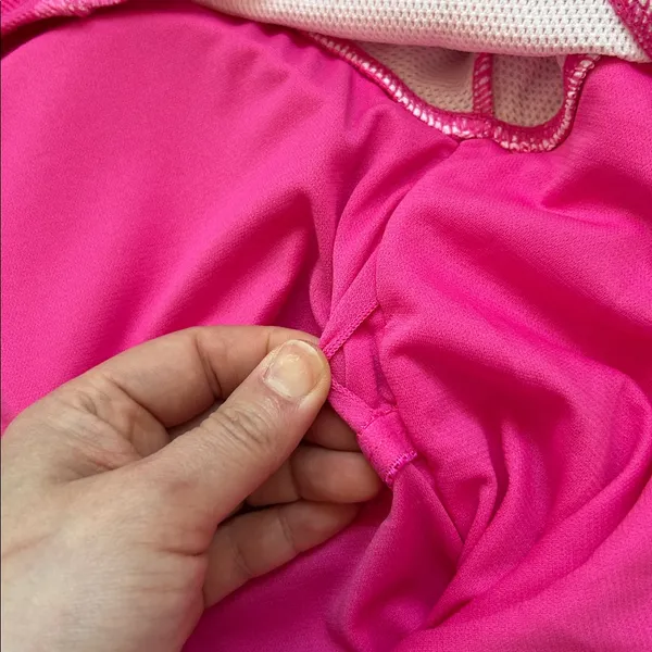 Hurley Pink Long Sleeve Swimsuit. M - Image 10