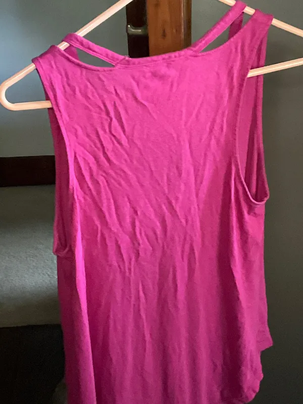 Express Factory Outlet V-Neck Cotton Blend Tank Top Sz. M - Image 3