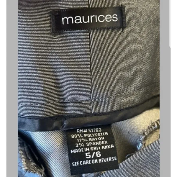 Maurices Trousers Wide-Leg Women’s Pants Sz 5/6 - Image 8