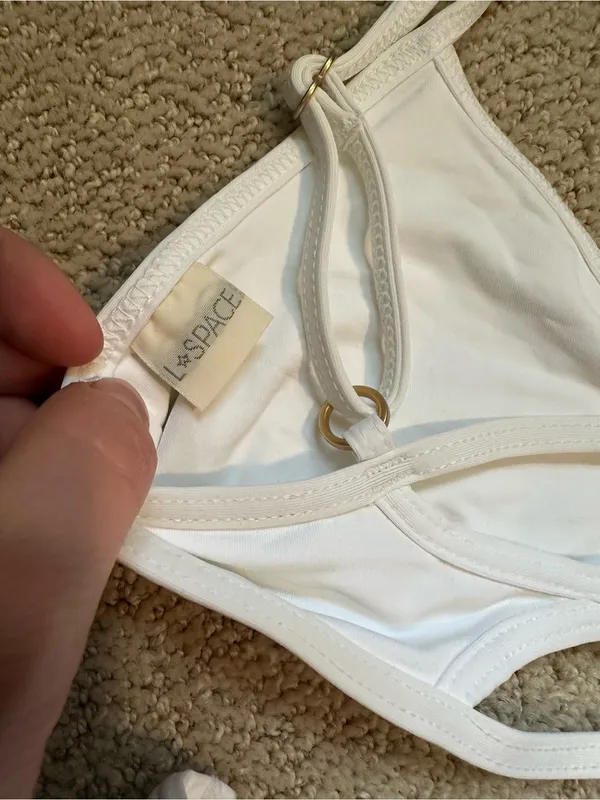 NWOT L*Space bikini set white - Image 5