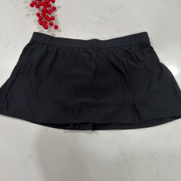 Aqua Green Black Women's Skort - Image 2