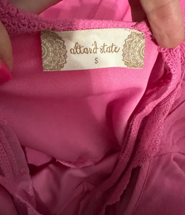 Altar'd State Pink Maxi Dress - Image 4