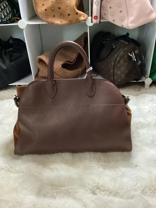 Nwt Anna Paola Leather Satchel - Image 2