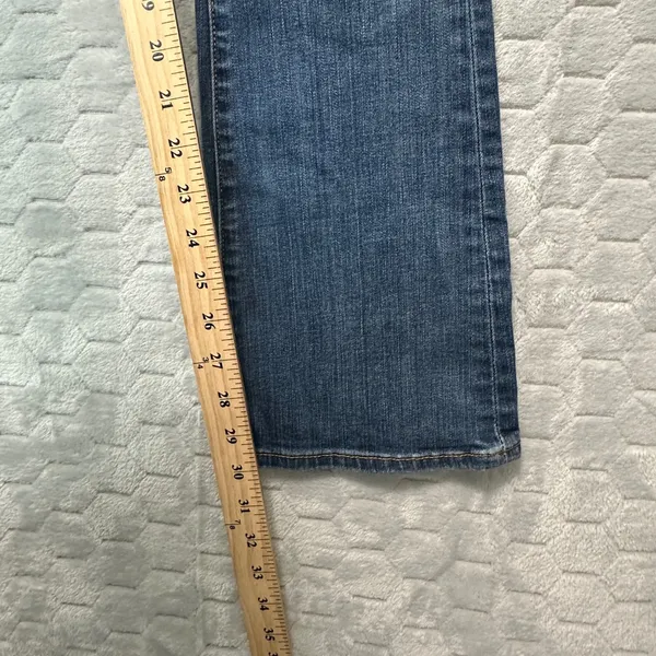 Pilcro and the Letterpress Anthropologie Womens Stet Bootcut Jeans Size 27 Mid Rise Y2K Indie Sleaze - Image 10