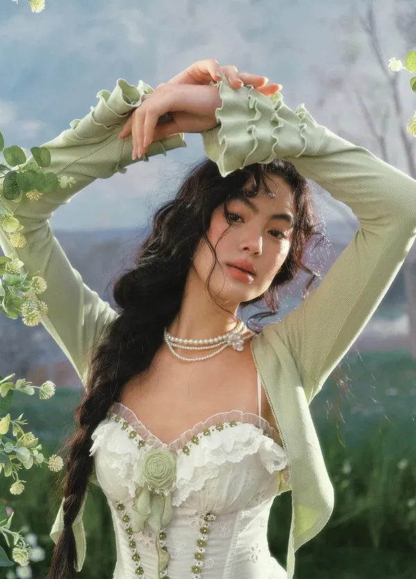 NEW LaceMade Mint in Season Corset Dress Size S - Image 5