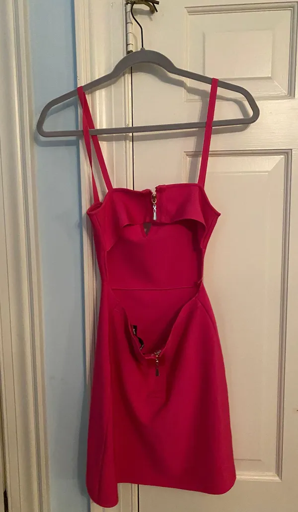 X NAVEN Hot Pink Dress - Image 3