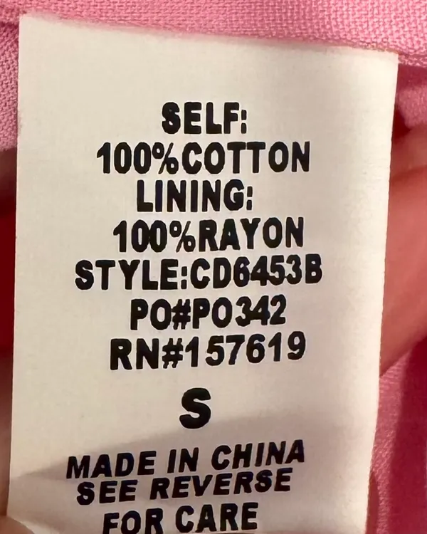 NWT Cloud Ten Pink Maxi Dress Tiered Strappy Back Summer S - Image 6