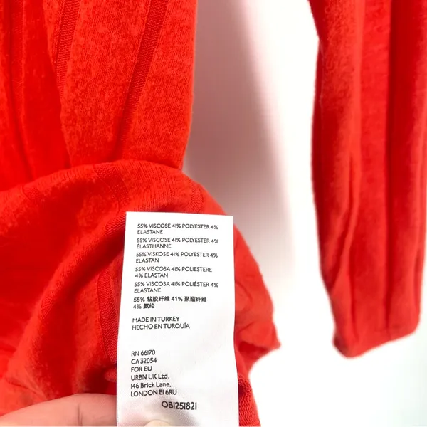 Anthropologie Maeve NWT Devine Classy Casual Asymmetrical Long Sleeve Tunic Top - Image 9