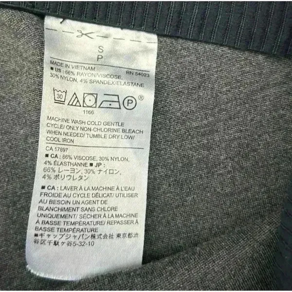 Banana Republic Women's High-Rise‎ Skinny Pants Gray Size S - Image 6