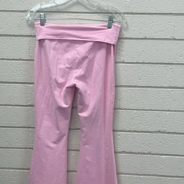 Edikted Naomi Foldover Flared Leggings size M - Image 8
