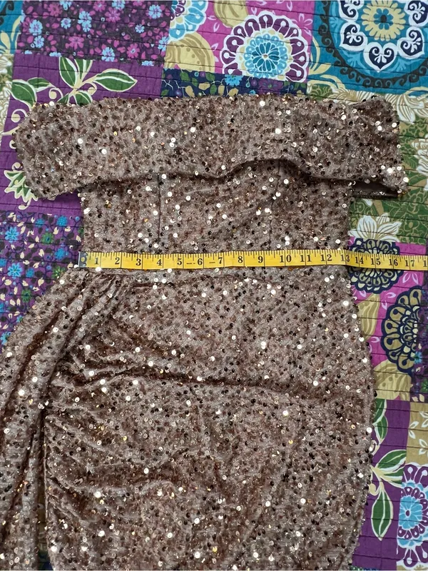 Miss Ord Off Shoulder Sequin High Split Prom Dress XH2132 - Image 11