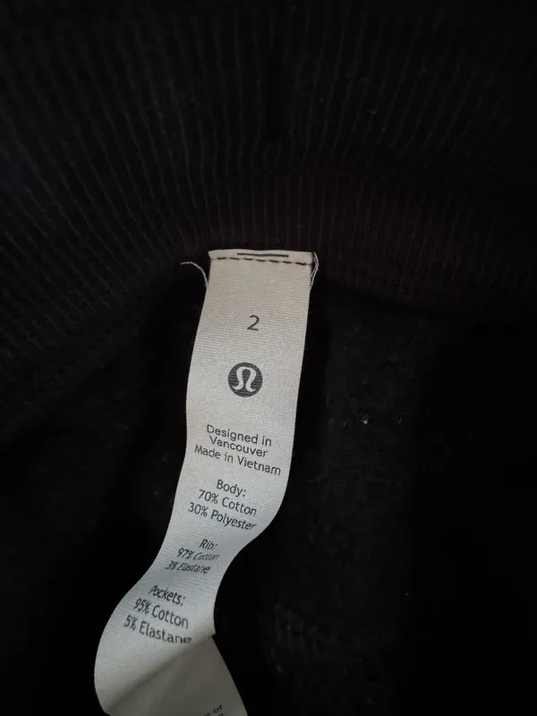 Lululemon Scuba Joggers Black - Image 4