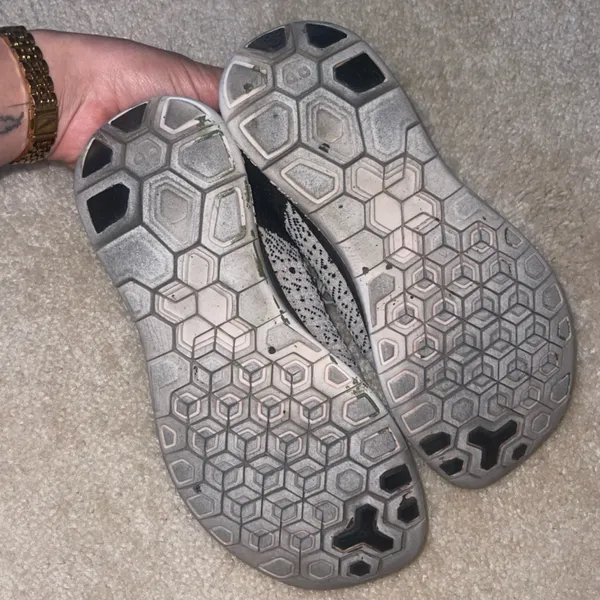 Nike Black and Gray Free FlyKnit 4.0 Running Sneakers - Image 7