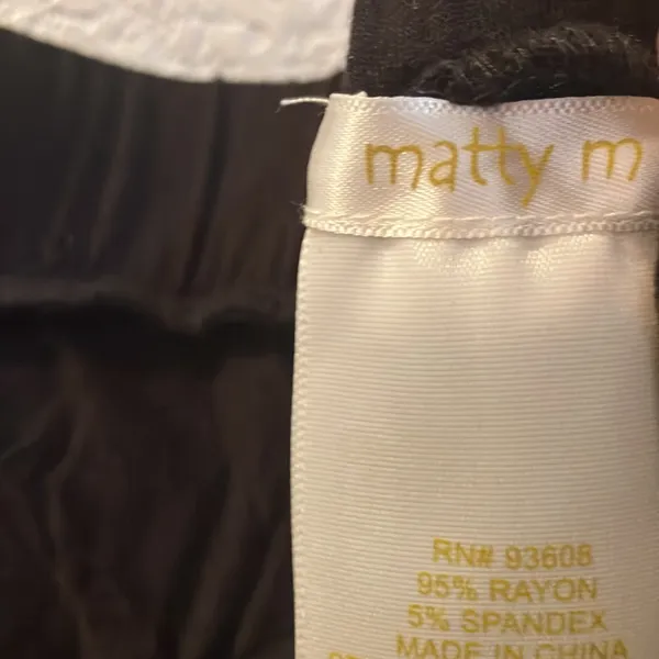 FINAL MARKDOWN Slinky Matty m slacks xs Black - Image 4
