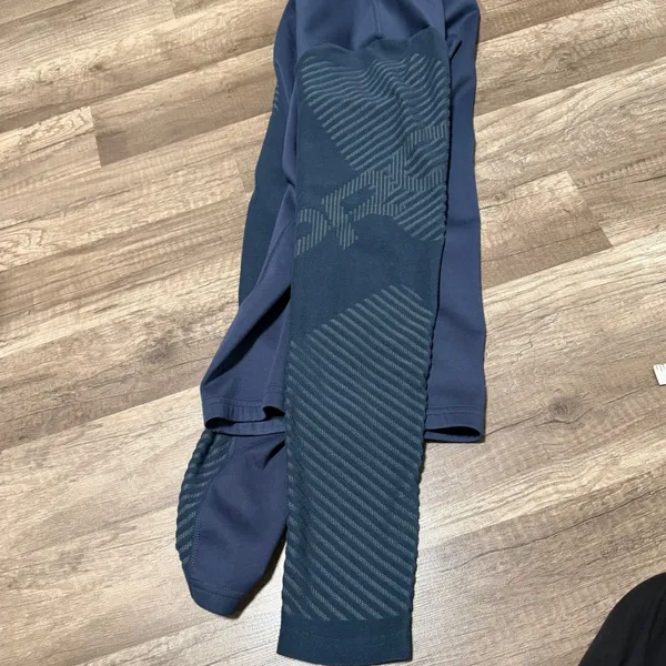 Nike Pro Therma-FIT ADV Womens Mock‎ Neck Long Sleeve Training Top Navy Blue L - Image 12