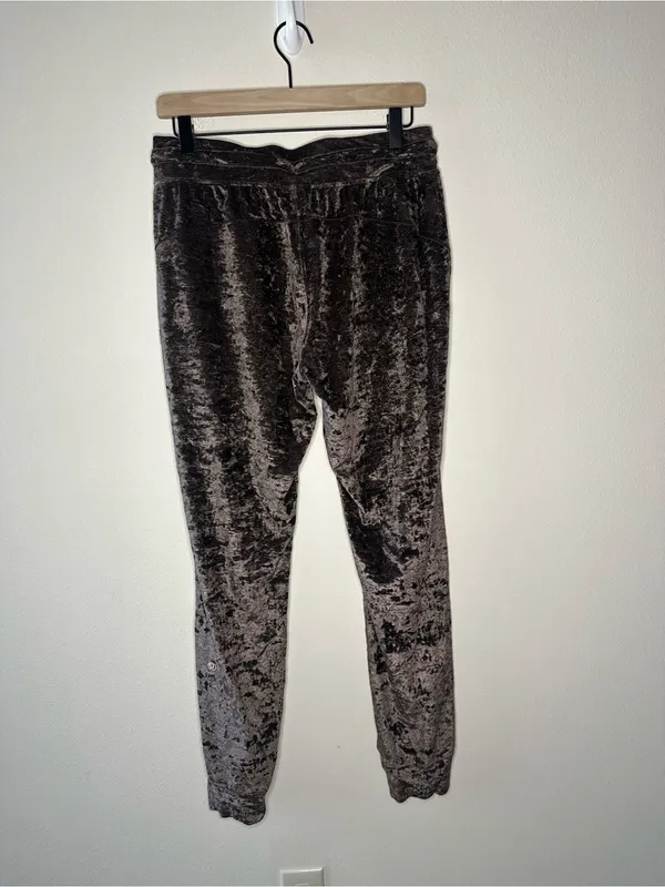 Lululemon Ready to Crush Jogger velvet velour French Press size 8 W5DAKS - Image 8
