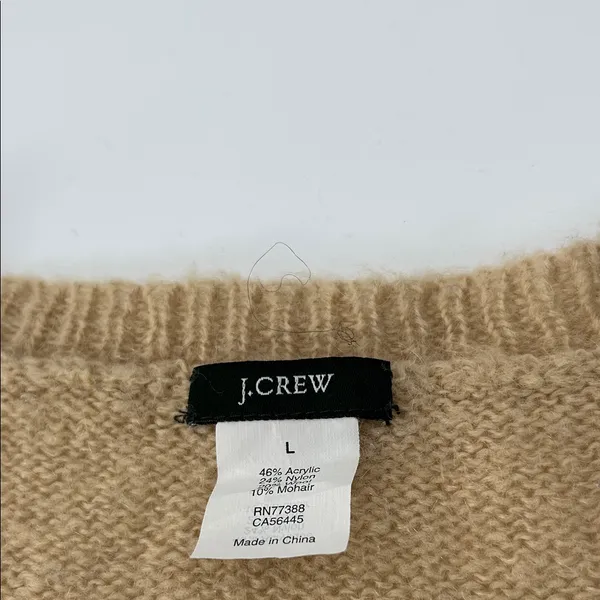 J. Crew Camel Knit Sweater - Image 14