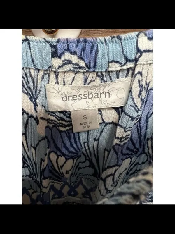 Dressbarn Boho‎ Ombre Blue Maxi Skirt - Image 2