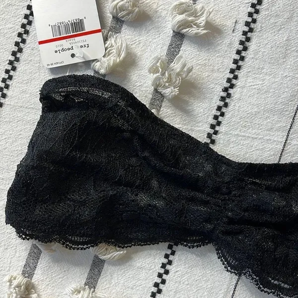 nwt // free people strappy lace bandeau - Image 4