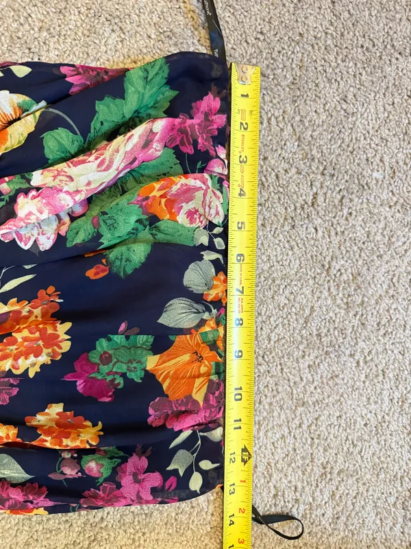 Papaya Maxi Floral Dress Size L - Image 5