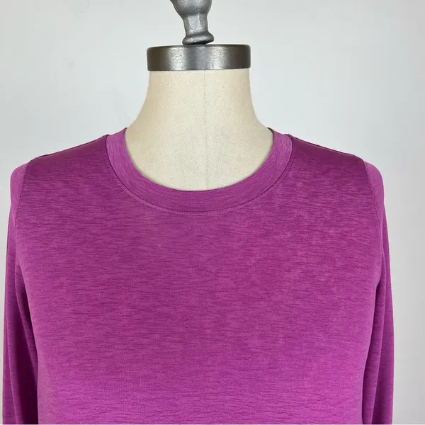 Free People Movement Tempo Long-Sleeve Tee in Purple - Image 3
