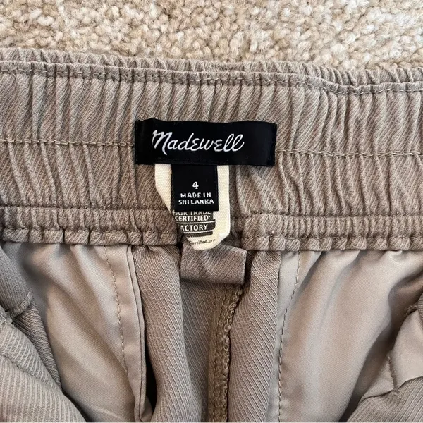 Madewell Neale straight Leg Pants Tan Size 4 Trousers - Image 7