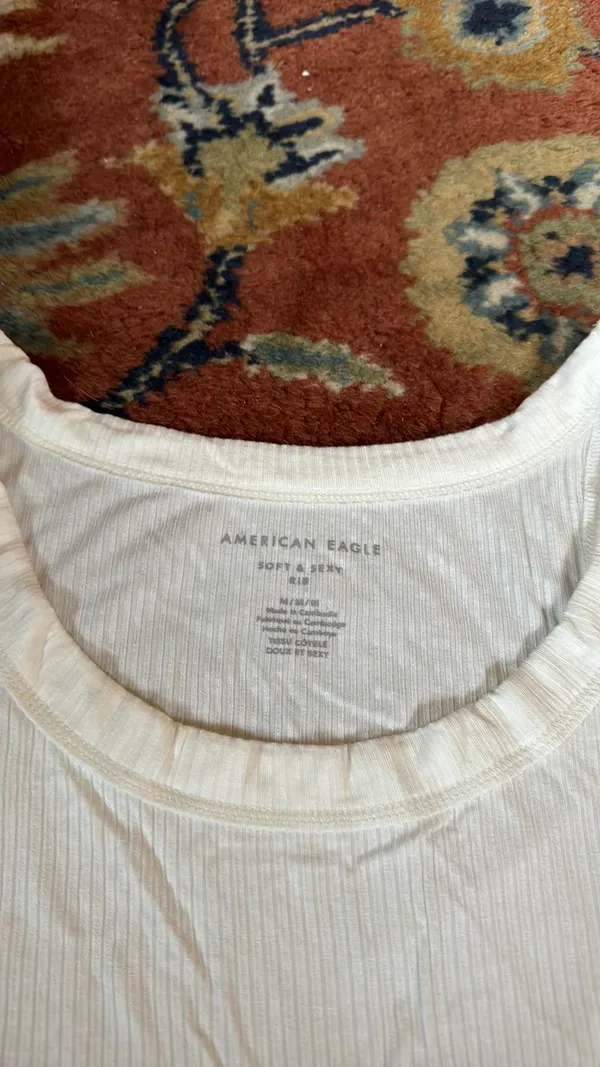 Outfitters Off White Tank Top - Image 2