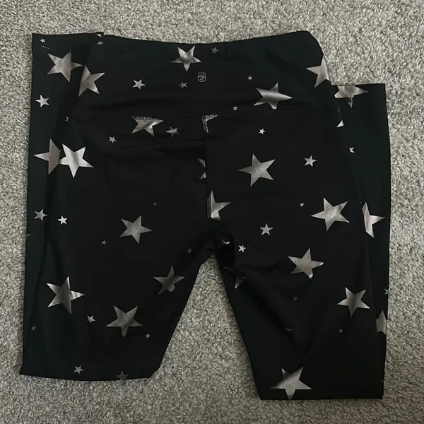 As Revival Star Print Leggings Black - Image 4
