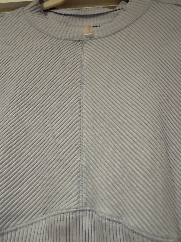 FP Movement by Free People Light blue Ribbed Long-Sleeve‎ Top med - Image 5