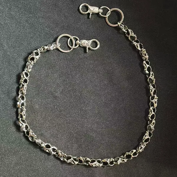 Skull Head Pants Chain for Men Women,Jeans Chain,Keys Chain,Biker Wallet Chain,Streetwear Punk Hip Hop Unisex Style - Image 3