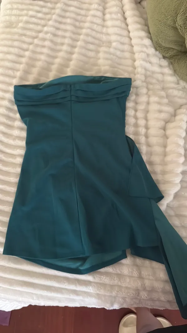 Lucy in the Sky Teal hoco dress - Image 4