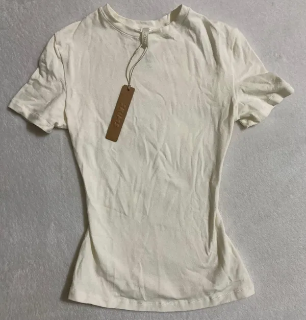 SKIMS Cotton Jersey T-Shirt XXS - Image 2