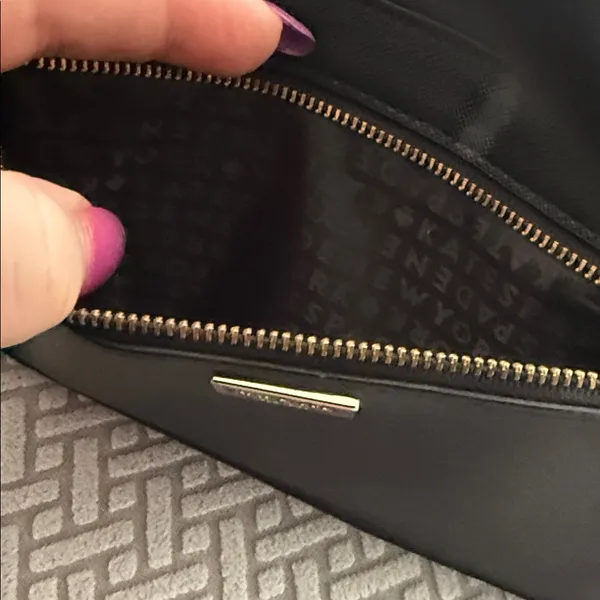Kate Spade Tinie Laurel Way Black Leather Wristlet Wallet - Image 5