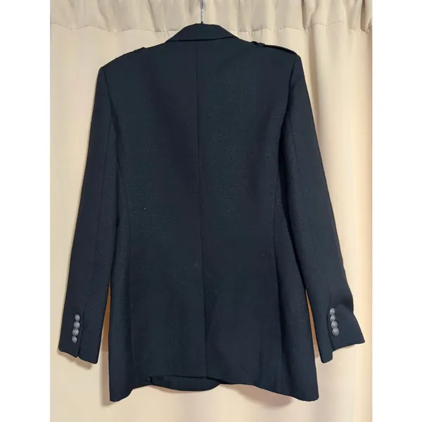 The Kooples Straight wool-blend blazer - Black- Size 36 / US 4 - Image 9