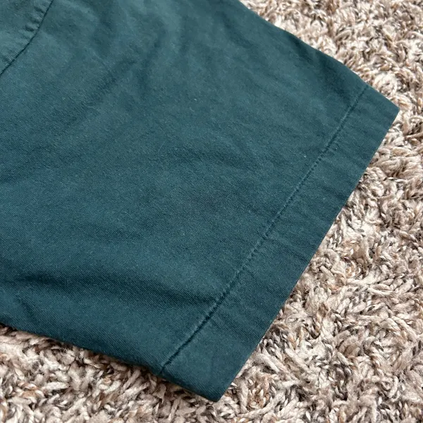 Detto Fatto Vintage Single Stitch Dark Green T-Shirt With Switzerland Embroidery - Image 7