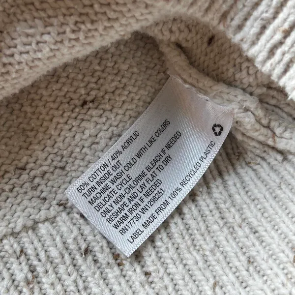 universal thread off white slouchy cardiganl  - Image 6